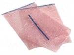 Protection bag | ESD | L: 235mm | W: 100mm | 10pcs | Mat: polyetylene