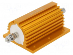 Resistor: wire-wound | with heatsink | screw | 3&Omega; | 250W | &plusmn;1% | 50ppm/&deg;C