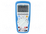 Digital multimeter | LCD 3,75 digit (3999) | -20&divide;760&deg;C | IP67