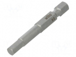 Screwdriver bit | Allen hex key | HEX 5mm | Overall len: 50mm