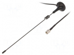 Antenna | GSM | 2dBi | vertical | Mounting: magnet | 50&Omega; | male,SMA
