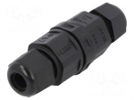 Coupler | Connector: AC supply | 5A | IP67 | 250V | screw terminal