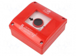 Safety switch: fire warning hand switch | Series: OP1 | IP65