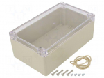 Enclosure: multipurpose | X: 120mm | Y: 200mm | Z: 75mm | Ritec | ABS | IP65