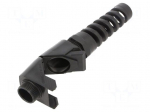 Cable gland | angular,with strain relief | M25 | 1.5 | IP68 | black