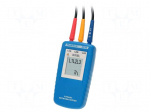 Tester: phase sequence | LCD | 40&divide;600VAC | Freq: 15&divide;400Hz | IP40