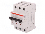 Circuit breaker | 400VAC | Inom: 20A | Poles: 3 | Charact: C | 10kA | IP20