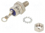 Thyristor: stud | 1.2kV | Ifmax: 40A | 25A | Igt: 90mA | TO208AA | screw