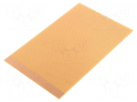 Board: universal | single sided,prototyping | W: 160mm | L: 100mm