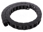 Cable chain | E14 | Bend.rad: 28mm | L: 1006mm | Int.height: 19mm