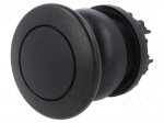 Switch: push-button | 22mm | Stabl.pos: 1 | black | none | IP67 | mushroom