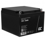 12V 26Ah aku :: AGM : VRLA :: 12 volti, 26 ampertundi (Ah)