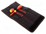 Screwdriver: insulated-set | insulated | Phillips,Pozidriv&reg;,slot