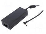 Power supply: switching | 24VDC | 4.17A | Out: 5,5/2,1 | 100W | -30&divide;70&deg;C
