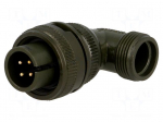 Connector: circular | plug | for cable | PIN: 4 | male | soldering | MS/DS