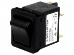 Circuit breaker | Urated: 240VAC | 60VDC | 16A | DPST | Poles: 2 | SNAP-IN