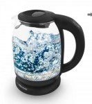 Esperanza EKK027 electric kettle 1.7 L 2200 W Black, Transparent