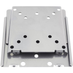 TV wall mount DELTACO 13"-27", fixed max 30kg, VESA 50x50 to 100x100mm, quick mount, gray / ARM-410
