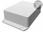 Enclosure: multipurpose | X: 94mm | Y: 119mm | Z: 42mm | 1590W | aluminium