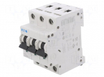 Circuit breaker | 230/400VAC | Inom: 16A | Poles: 3 | Charact: D | 15kA