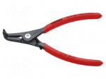 Pliers | for circlip | external | 19&divide;60mm | Pliers len: 180mm | angular