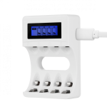 USB-LAADIJA AA/AAA AKUDELE DELTACO ULTIMATE NI-MH