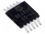 IC: A/D converter | Ch: 1 | 16bit | 500ksps | 1.7&divide;5.5V | MSOP10 | tube