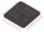 IC: AVR microcontroller | TQFP32 | Ext.inter: 26 | Cmp: 2 | ATXMEGA