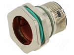 Enclosure for connectors: M23 | external thread,threaded joint