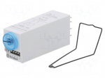Automation module: timer | 0,05s&divide;100h | DPDT | 250VAC/10A | 12VDC | 85