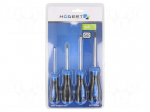 Screwdriver: universal-set | Phillips,slot | PH1,PH2,SL 3,SL 5