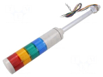 Signalling column | red/amber/green/blue | LED | 12VDC | IP65 | STG50L