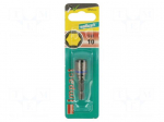 Screwdriver bit | 6-angles socket | 1/4" | HEX 10mm