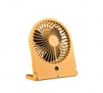 Breezy table fan yellow rechargeable ventilators