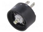 Contact block | 84 | IP40 | connectors | 2.8x0.8mm | Contacts: NO | 24VDC