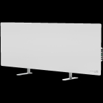 AENO Premium Eco Smart Heater, 700W, Tempered glass, Infrared+convection heating type, Led display Plug type: Europe (E/F type), WHITE