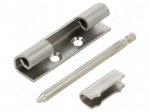 Hinge | stainless steel | 60mm