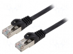 Patch cord | S/FTP | Cat: 6a | RJ45 plug,both sides | stranded | Cu | 30m