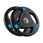 Spordiks ja aktiivseks puhkuseks // Spordikaubad ja varustus // Obciążenie żeliwne olimpijskie gumowane zestaw 2x15kg, otw&oacute;r 51mm , REBEL ACTIVE