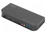 KVM switch | 4K,HDCP 2.2,UHD 2160p | black