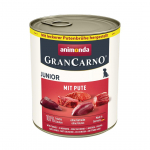 ANIMONDA GranCarno Junior Turkey - wet dog food - 800g
