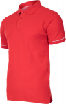 Jalan&otilde;ud, t&ouml;&ouml;riided | Isikukaitsevahendid // T&ouml;&ouml;-, kaitse-, k&otilde;rgn&auml;htavusega riided // Koszulka polo, 220g/m2, czerwona, "2xl", ce, lahti