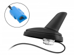 Auto- ja mootorrattatooted, elektroonika, navigatsioon, CB raadio // Car Radio and TV antennas and accessories // 22-685# Antena samochodowa shark opel 0,5m am/fmam/fm
