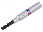 Socket | socket spanner | 10mm | E6,3mm | 1/4" | long | Socket: 6-angles