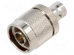 Adapter | 33.9mm | BNC socket,N plug | 50&Omega; | 4GHz