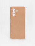 Back panel cover Evelatus Huawei Nova Y70 Nano Silicone Case Soft Touch TPU Beige