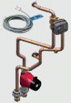 Internal 3-way valve kit with pump + sensor, HK21