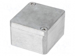 Enclosure: multipurpose | X: 45mm | Y: 50mm | Z: 30mm | aluminium | IP67