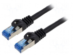Patch cord | S/FTP | Cat: 6a | RJ45 plug,both sides | stranded | CCA