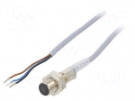 Sensor: inductive | OUT: PNP / NO | 2mm | 10&divide;30VDC | M12 | 2m | IP67 | 200mA